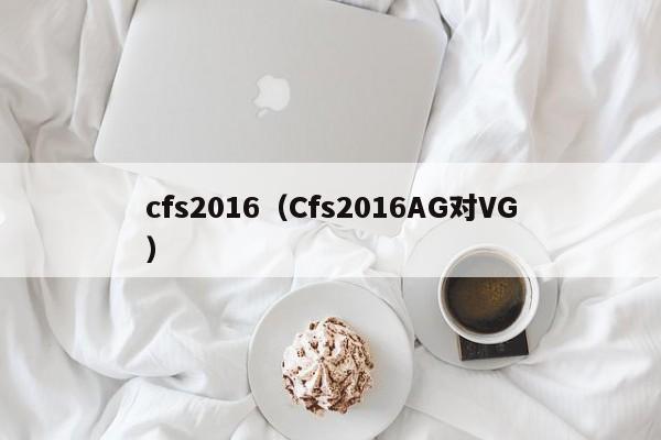 cfs2016（Cfs2016AG对VG）