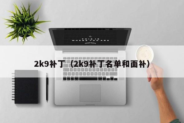 2k9补丁（2k9补丁名单和面补）