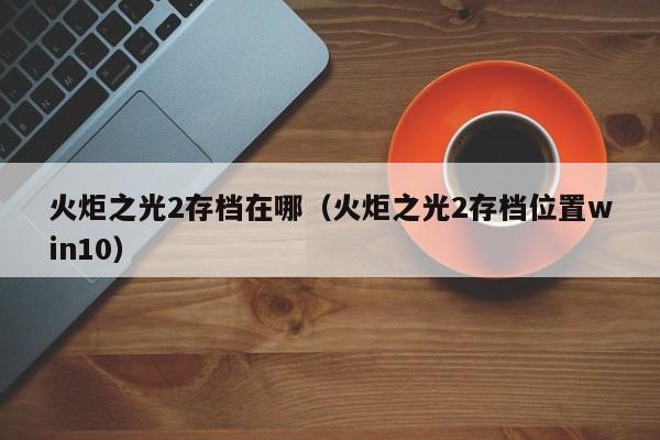 火炬之光2存档在哪（火炬之光2存档位置win10）