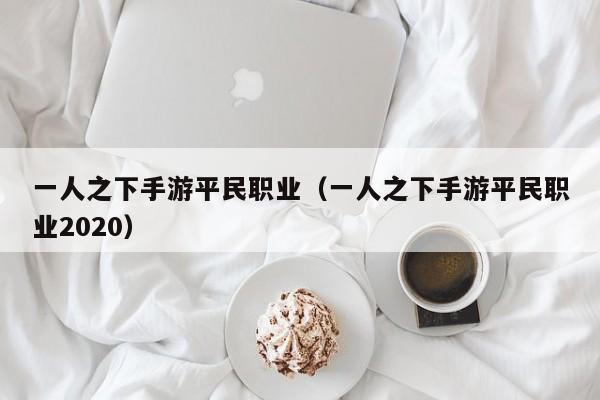 一人之下手游平民职业（一人之下手游平民职业2020）