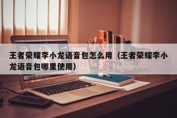王者荣耀李小龙语音包怎么用（王者荣耀李小龙语音包哪里使用）