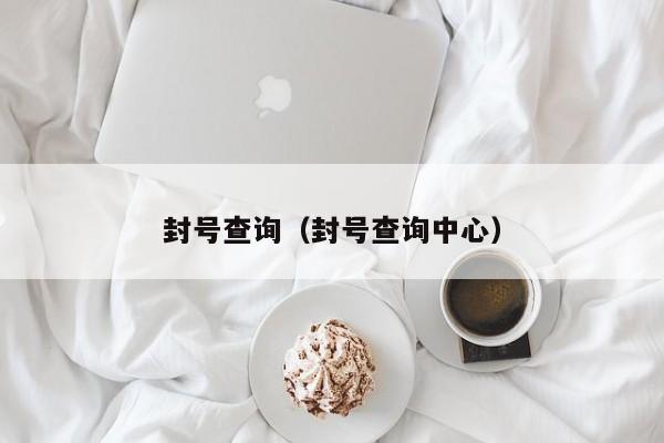封号查询（封号查询中心）