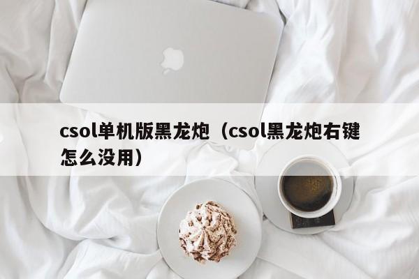 csol单机版黑龙炮（csol黑龙炮右键怎么没用）