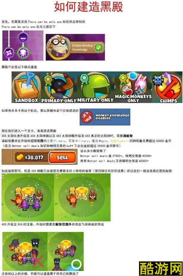气球塔防6黑殿建造攻略大全