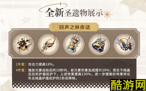 原神回声之林夜话适合哪些角色 4.3圣遗物搭配攻略